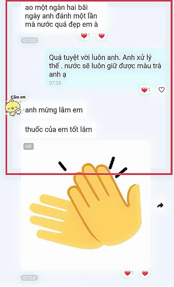 Feedback khách ao lớn - Thiện Mũ Cối