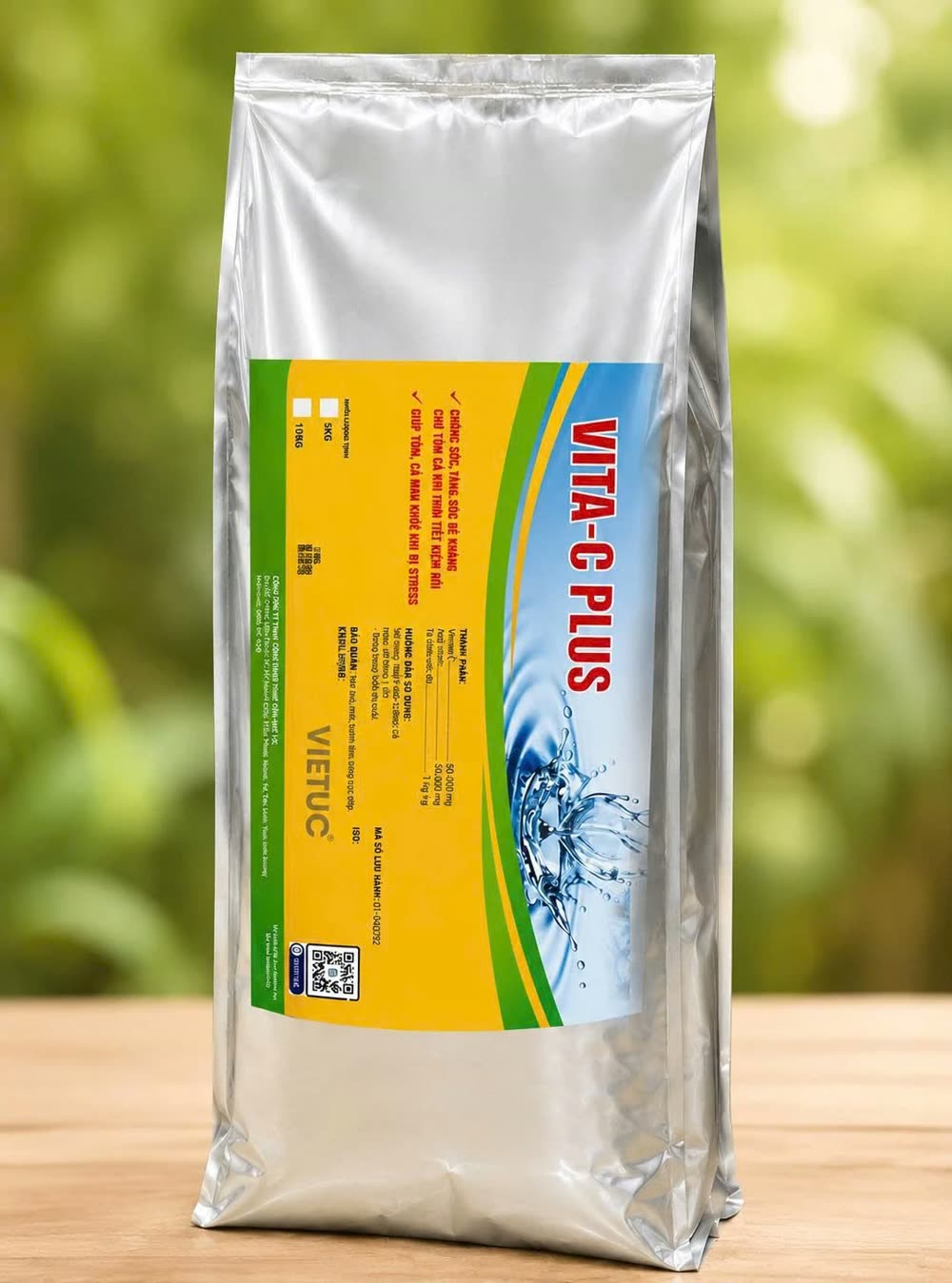 VITA-C PLUS vitamin C chống sốc dùng khi tôm nổi đầu vào sáng sớm